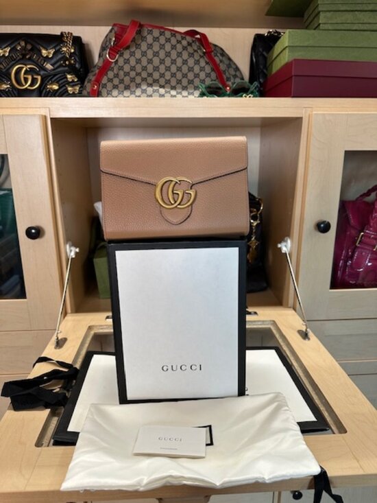 Gucci Handbags - Gucci Tan Small Bag - Brand New in Box